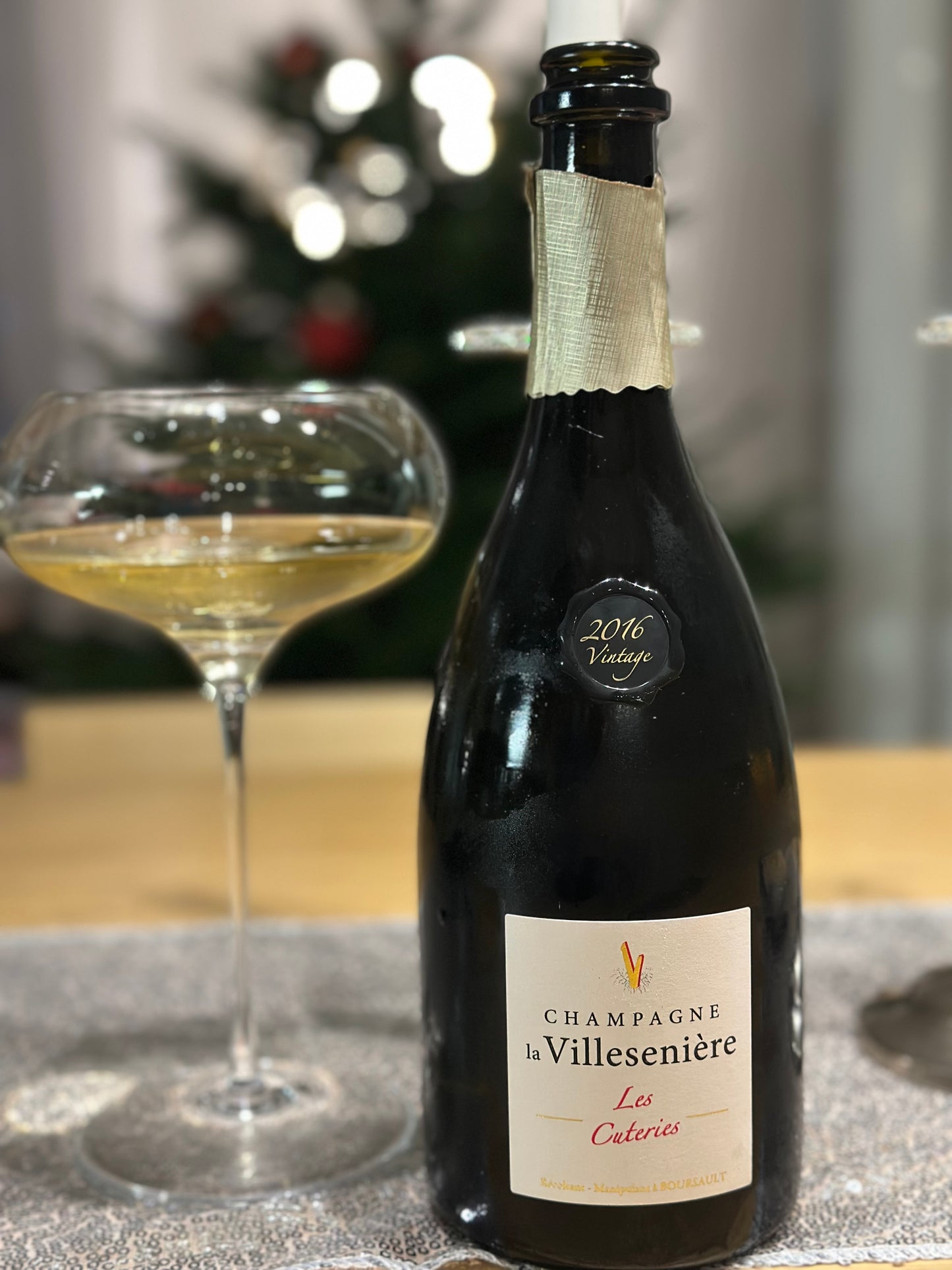 La Villeseniere "Les Cuteries" Champagner Extra-Brut 2017