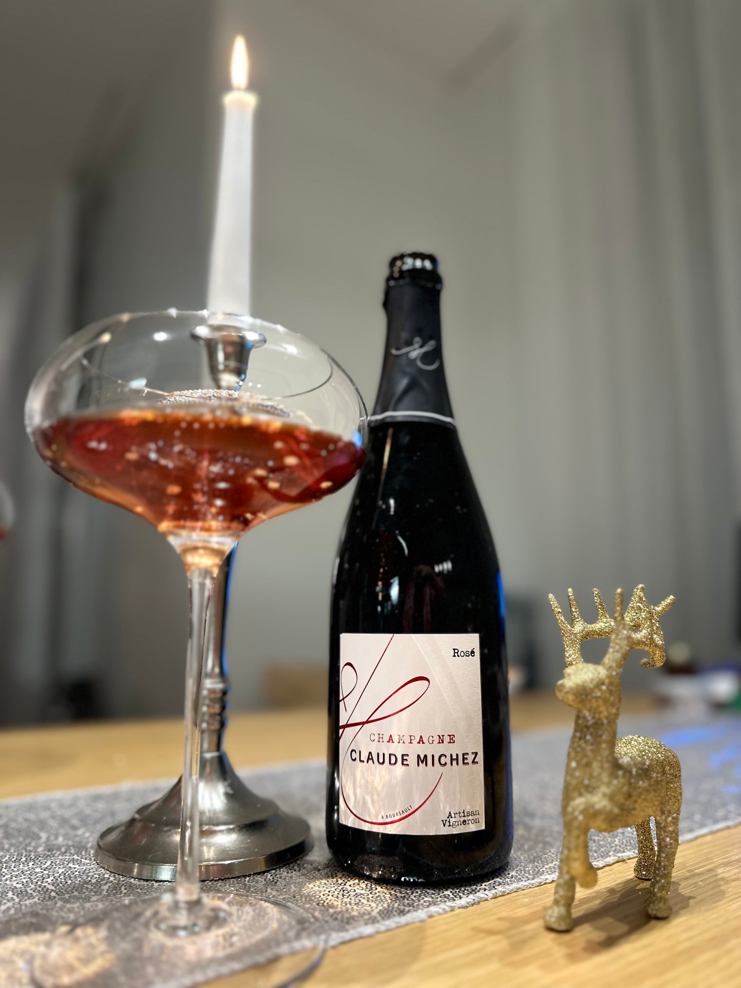 Claude Michez Rosé Champagner Extra-Brut